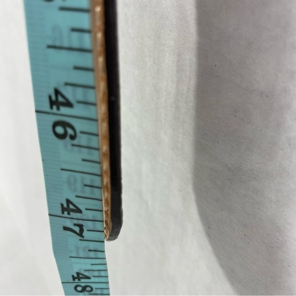 HARRIS DAL Barneys New York Men's Brown Leather Belt - Picture 10 of 10